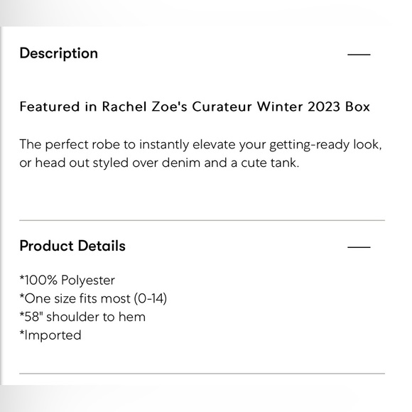 NWT Show Me Your Mumu -- Harlow Robe - Picture 7 of 7